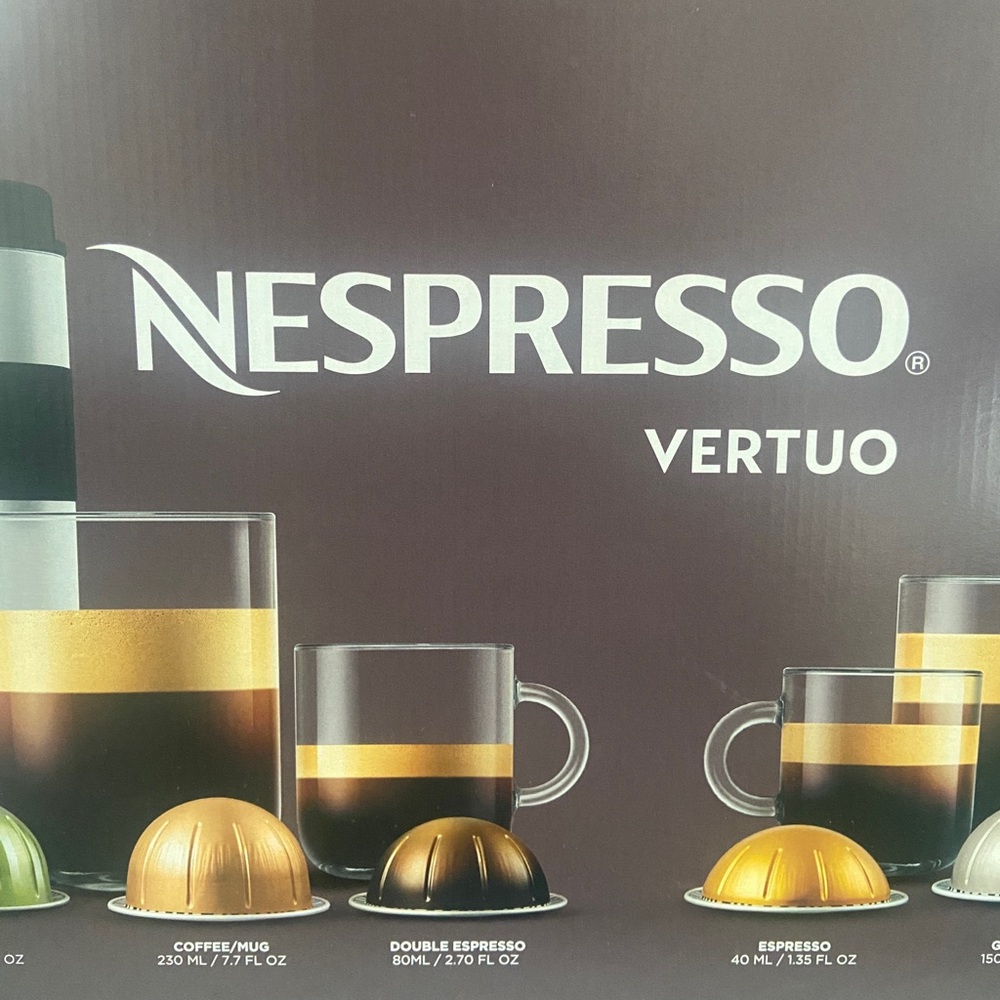 New Nespresso Vertuo